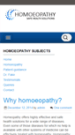 Mobile Screenshot of homoeopathy.com.pk